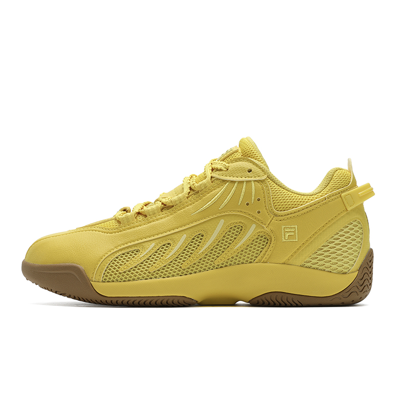 FILA ADE2025 Breathable And Lightweight Low Top Casual Shoes Women's Passionfruit Yellow