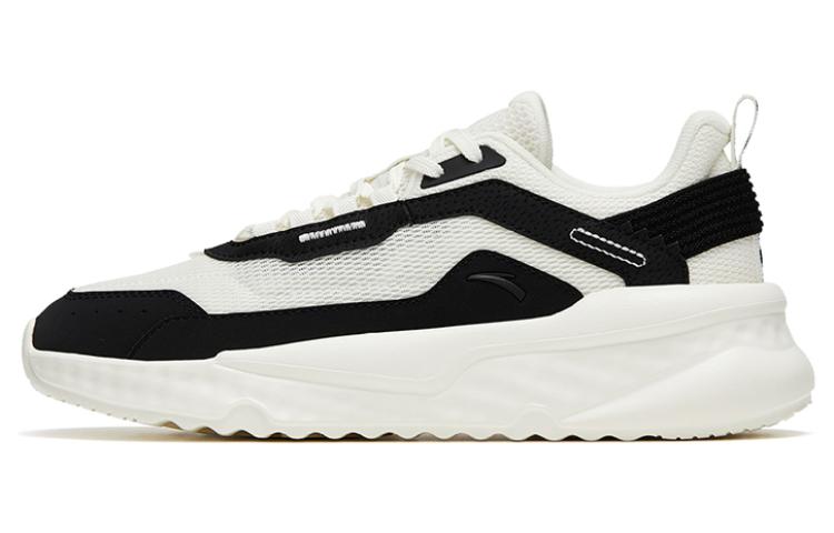 Anta Slip-Resistant Breathable Low-Top Sports Casual Shoes Women's White Black