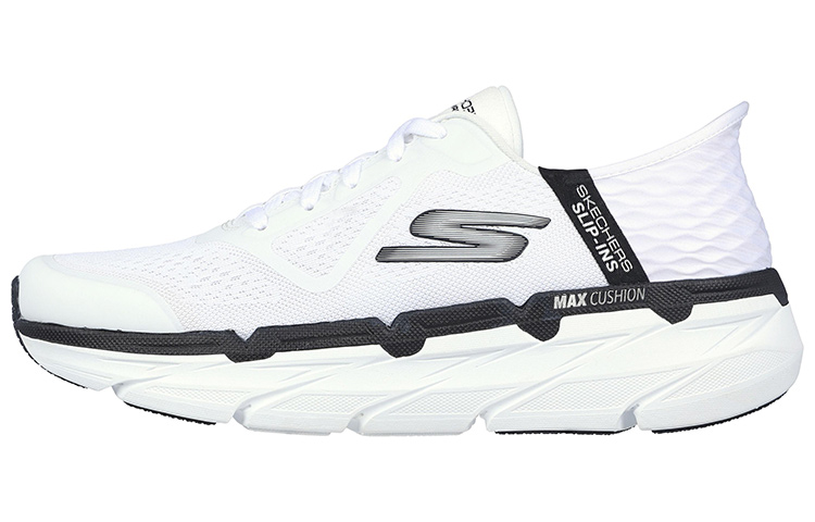 Skechers Max Cushioning Premier Slip Ins 'White Black'
