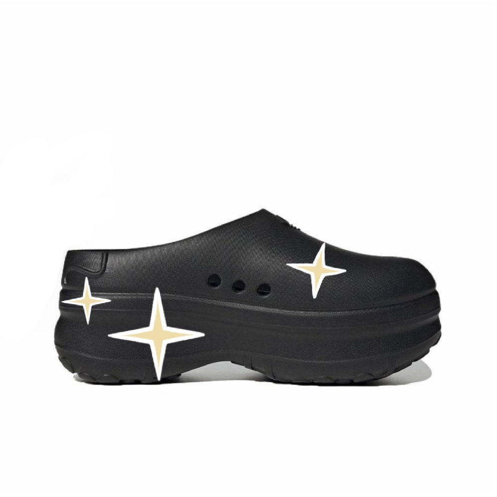 Adidas Originals AdiFOM Stan Smith Mule Abrasion Resistant Closed Toe Slippers Women's Black