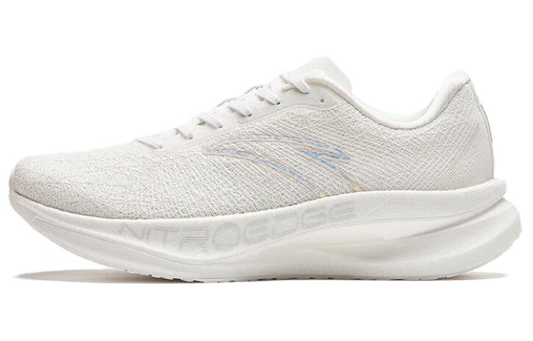 Anta Champion 2nd Gen Pro Cushioning, Wear Resistant Low Top Running Shoes Men's White