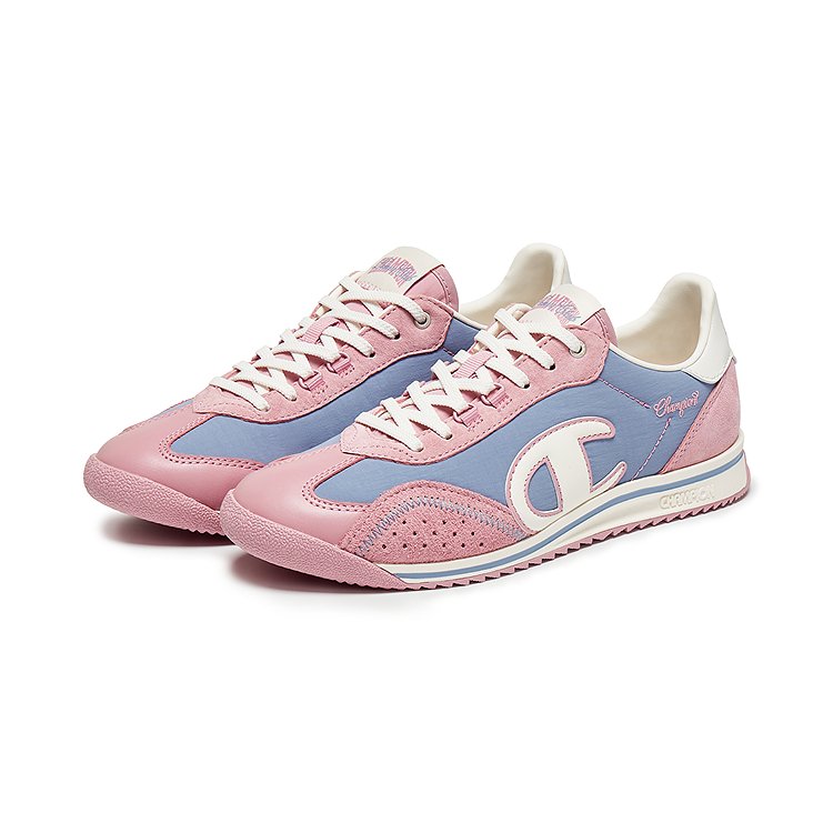 Champion Retro Sports Fujiya Runner Legend 70's Balance Low top Casual Shoes Women's Rosewood/Timeless Blue купить в интернет-магазине Yoocart с быстрой доставкой по России.