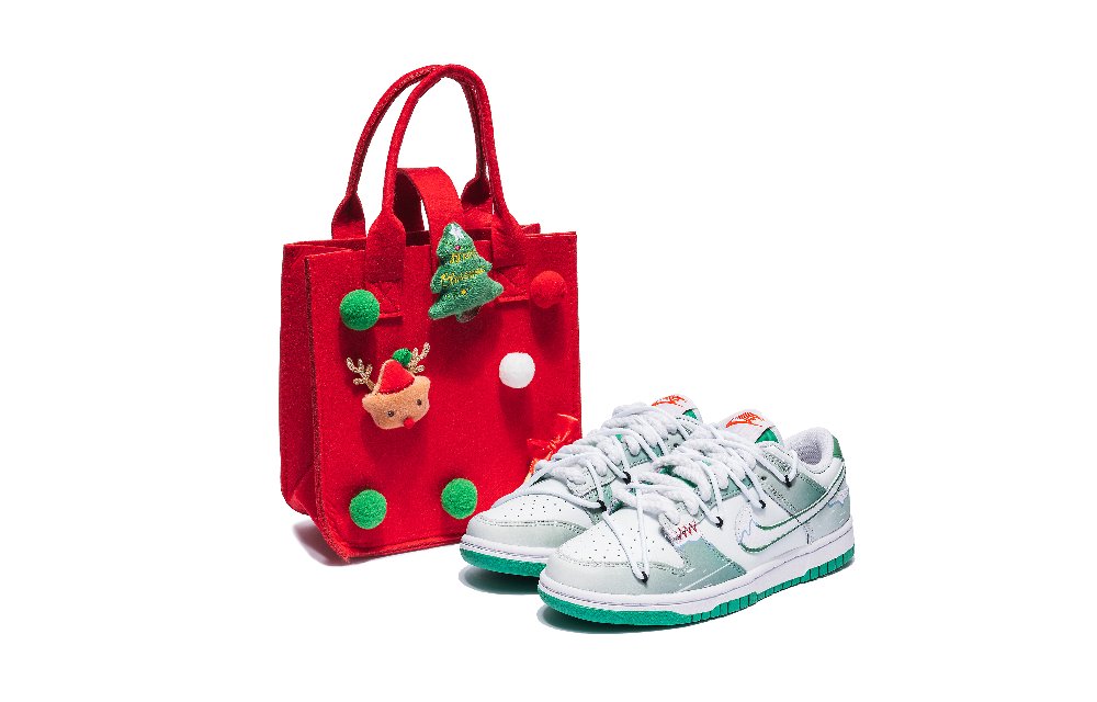 Nike Dunk Skateboard Shoes Women's Low-Top White