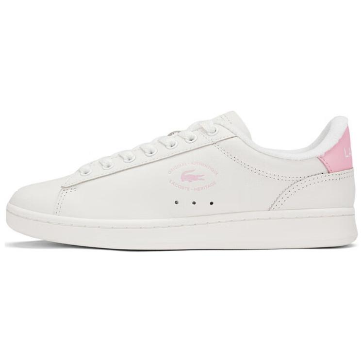 LACOSTE Low Top Skateboard Shoes Women's White