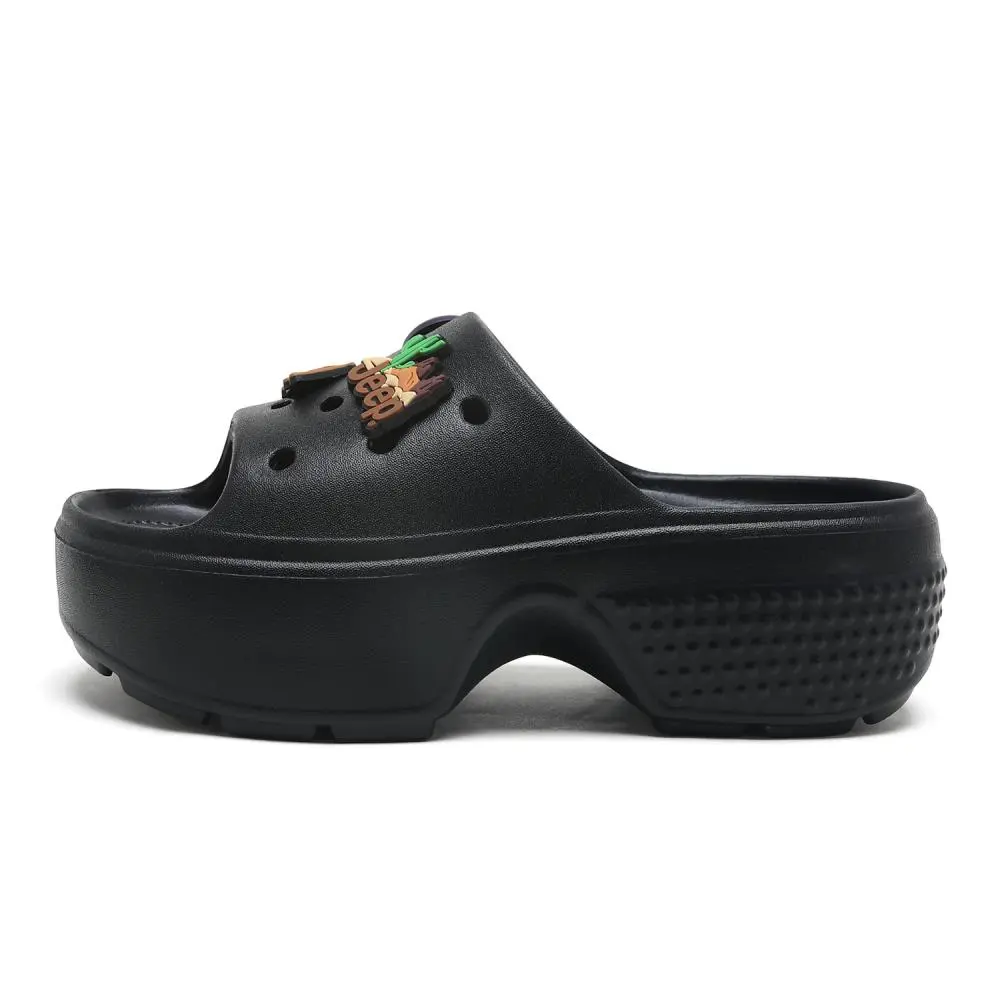 Jeep EVA Slide Slippers Women's Black