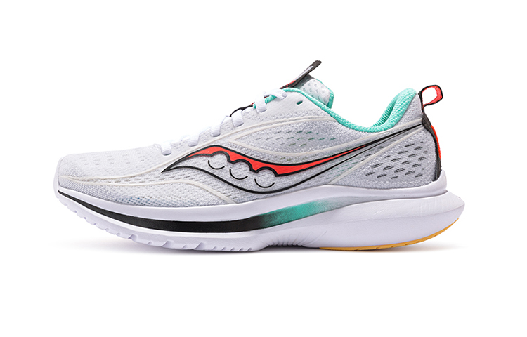 Saucony Kinvara 13 Elite Blossom 13 Low-Top Running Shoes Women's White Black