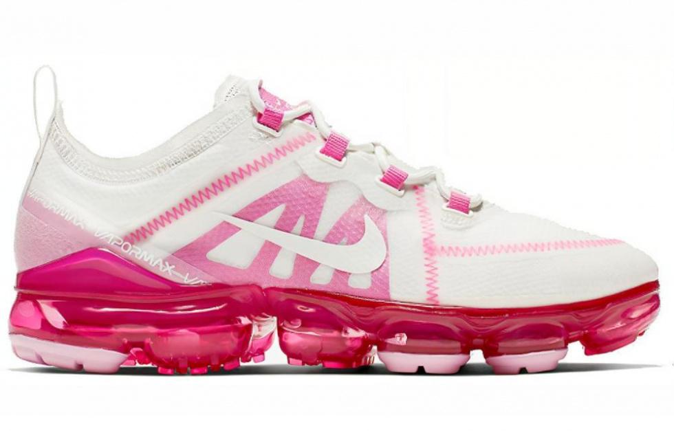 Nike Air VaporMax 2019 Summit White Pink Rise Women's купить в интернет-магазине Yoocart с быстрой доставкой по России.