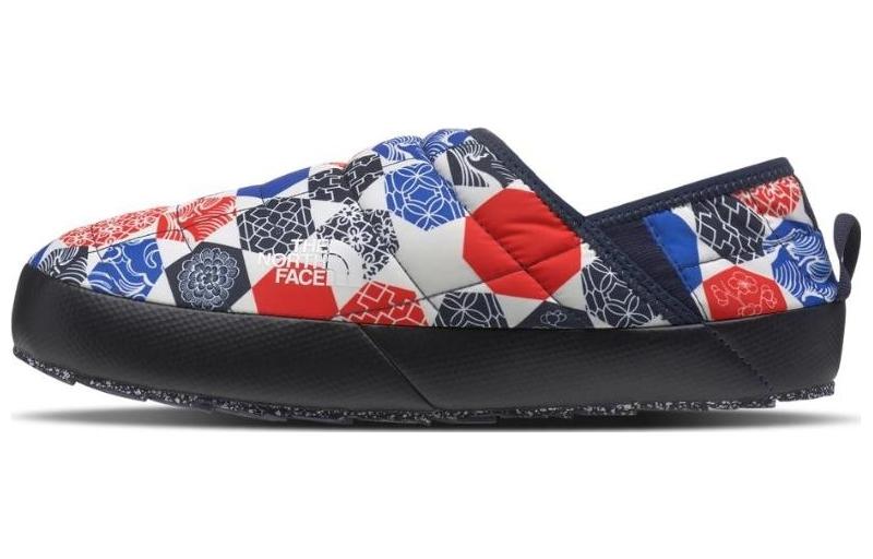 THE NORTH FACE Thermoball Traction Cushioning Wear-Resistant Low-Top Casual Shoes Women's Black Red