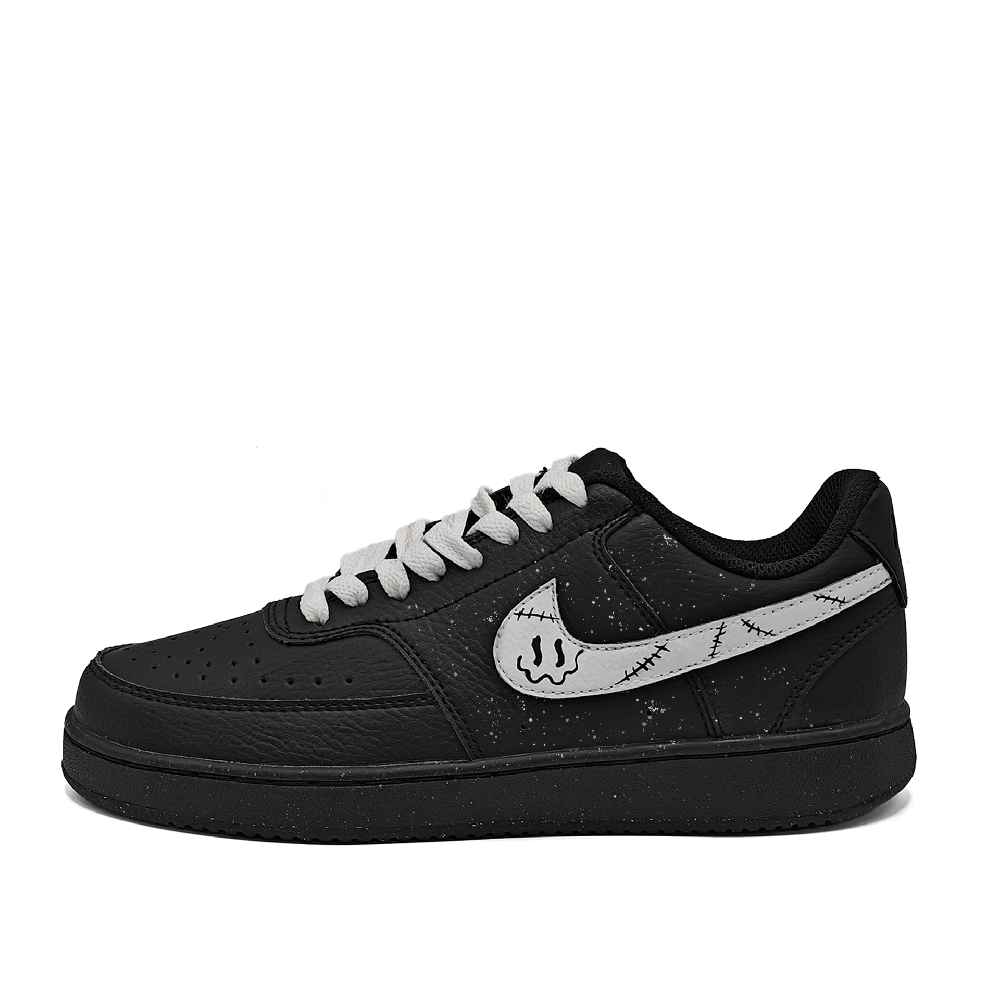 Nike Court Vision Skateboard Shoes Unisex Low-Top White