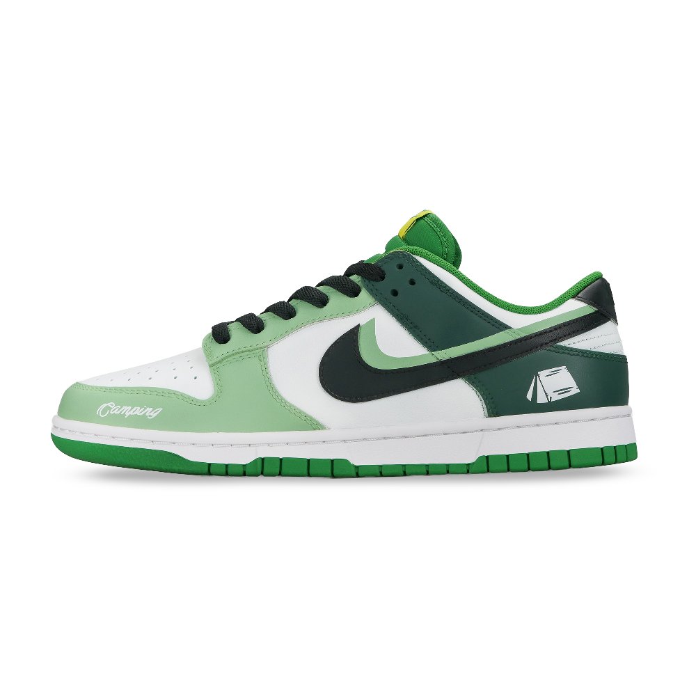 Nike Dunk Low Low-Top Skateboard Shoes Men's Avocado Green