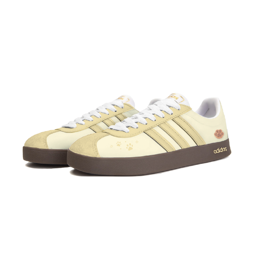 Adidas Neo VL Court 2.0 Skateboard Shoes Unisex Low Top Yellow