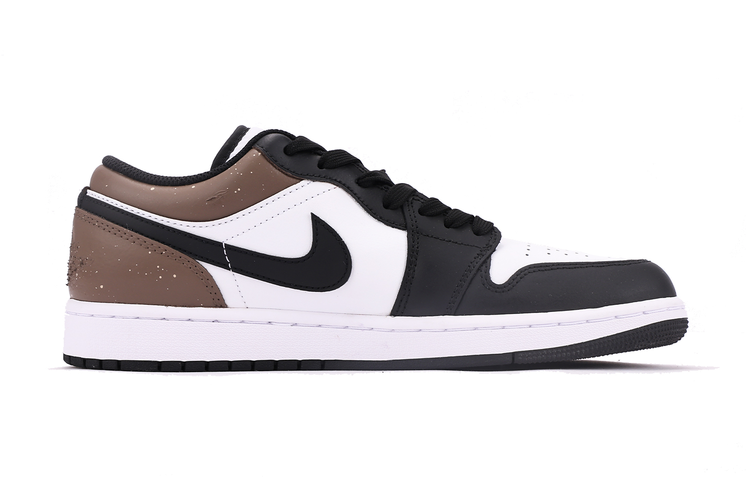 Jordan Air Jordan 1 Vintage Basketball Shoes Men's Low Top Black White Brown купить в интернет-магазине Yoocart с быстрой доставкой по России.