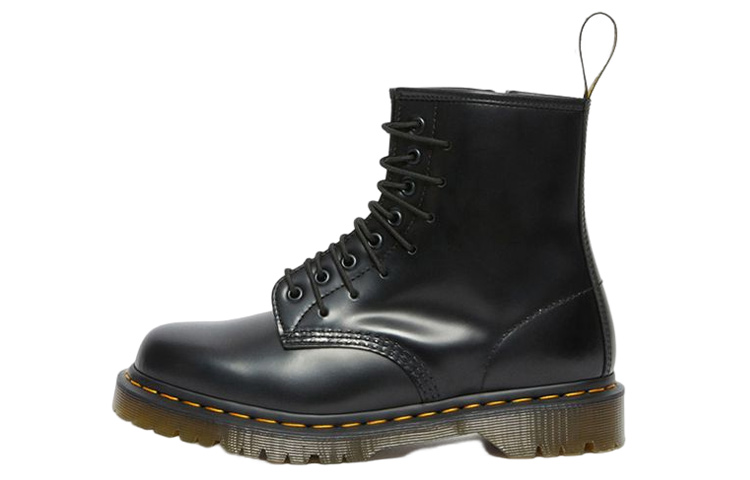 Dr.Martens 1460 Extreme Laces Polished Smooth Leather Boots 'Black'
