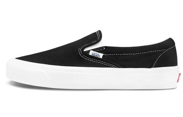 Vans Vault Og Classic Slip On Lx Canvas Black White