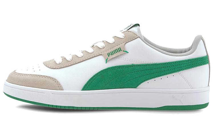 PUMA Court Legend Lo 'White Green Brown'