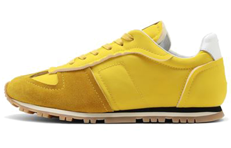 Maison Margiela Anti Slip Wear Resistant Low Top Casual Shoes Men's Yellow