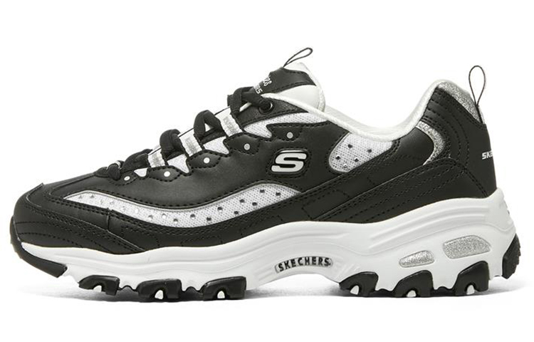 Skechers D'Lites 1.0 'Black White' Women's