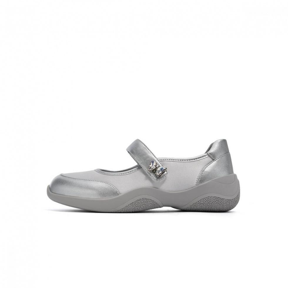 EBLAN Mary Jane Shoes Women's Silver