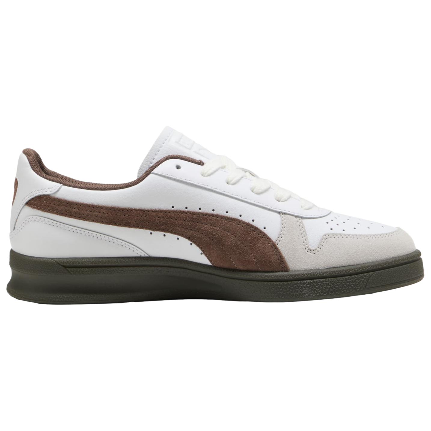 PUMA Indoor Skateboard Shoes Unisex White Brown