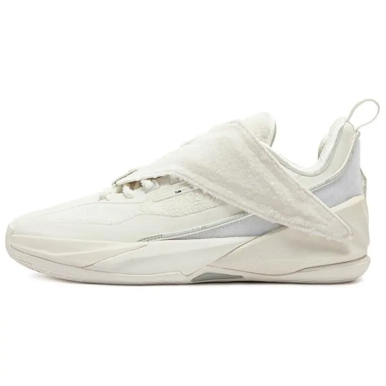 361° Toddler Generation Anti-Slip Wear-Resistant Low-Top Basketball Shoes Men's White