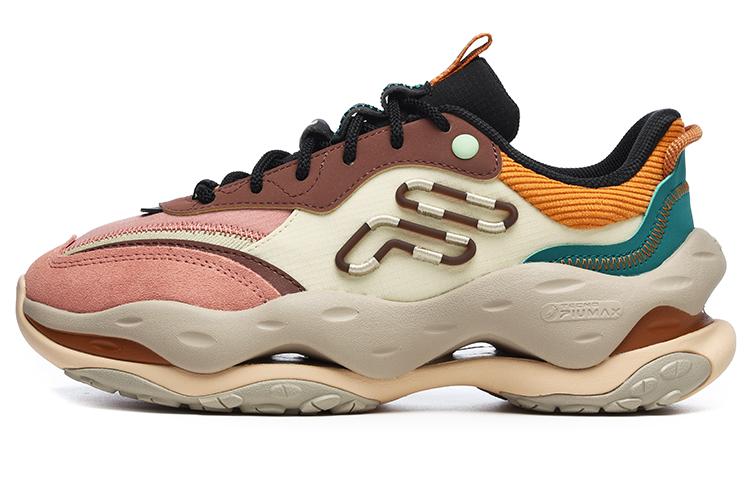 FILA FUSION Cheese Sneakers 'Brown Pink' Women's