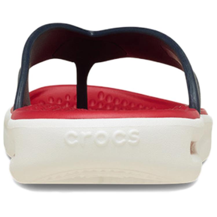 Crocs Abrasion Resistant Flip Flops Unisex Blue Red купить в интернет-магазине Yoocart с быстрой доставкой по России.