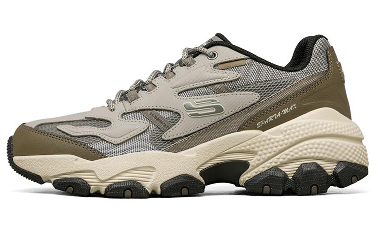 Skechers Sparta-Max Running Shoes Men Low-Top Olive