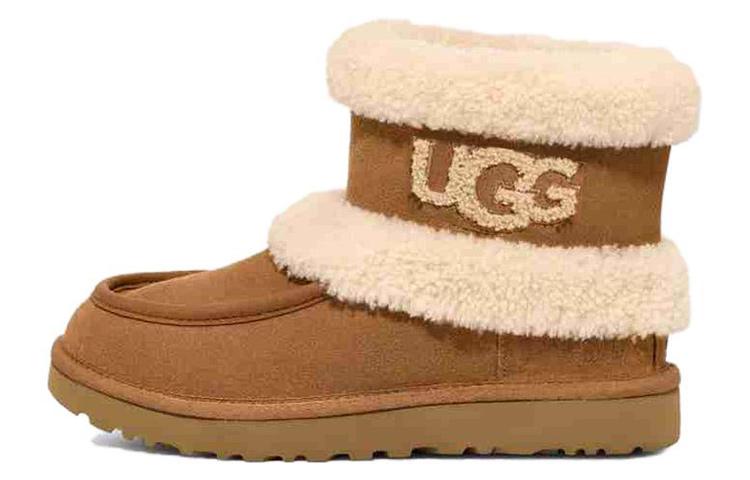 UGG Classic Ultra Mini Fluff 'Chestnut' Women's