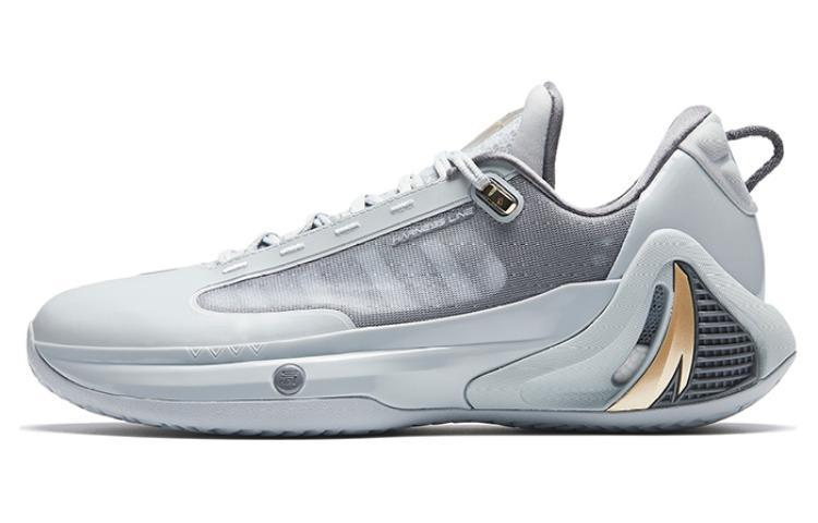 ANTA GH4 Basketball Shoes Men Low-Top Gray