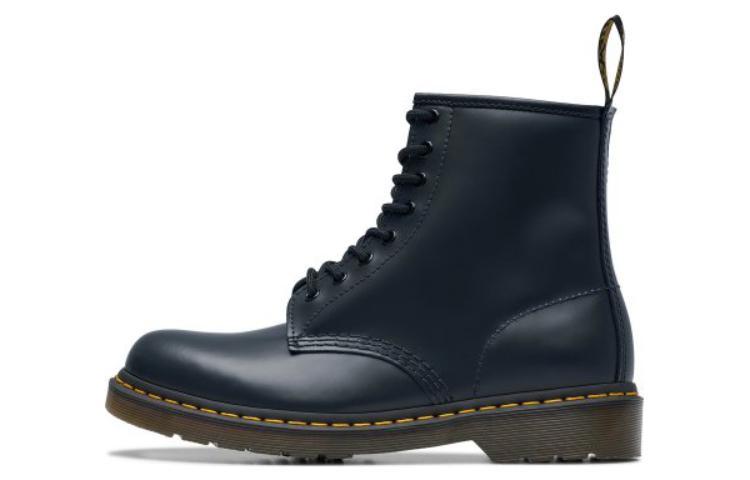Dr. Martens 1460 Smooth Leather Lace Up Boots 'Navy Blue'