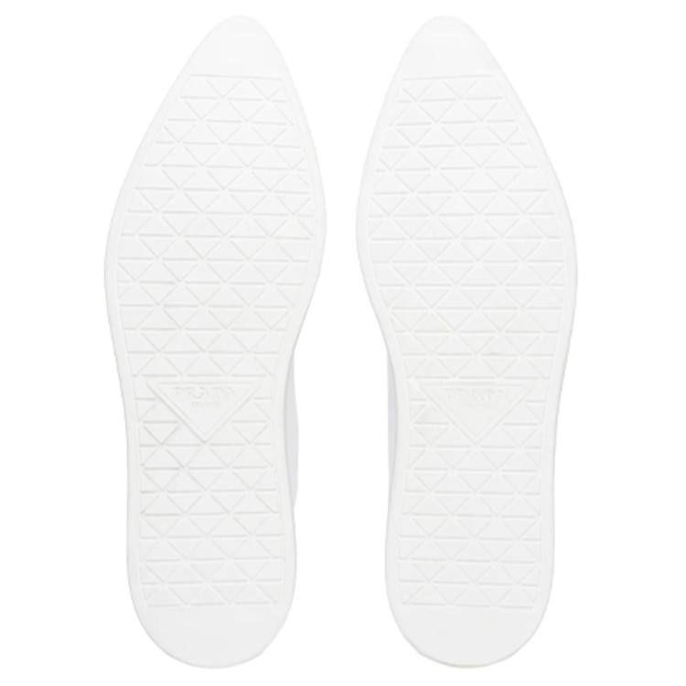 PRADA Canvas Shoes Men High-Top White купить в интернет-магазине Yoocart с быстрой доставкой по России.