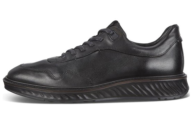 Ecco St.1 Hybrid Cushioned Slip Resistant Abrasion Resistant Low Top Athletic Shoes Men's Black