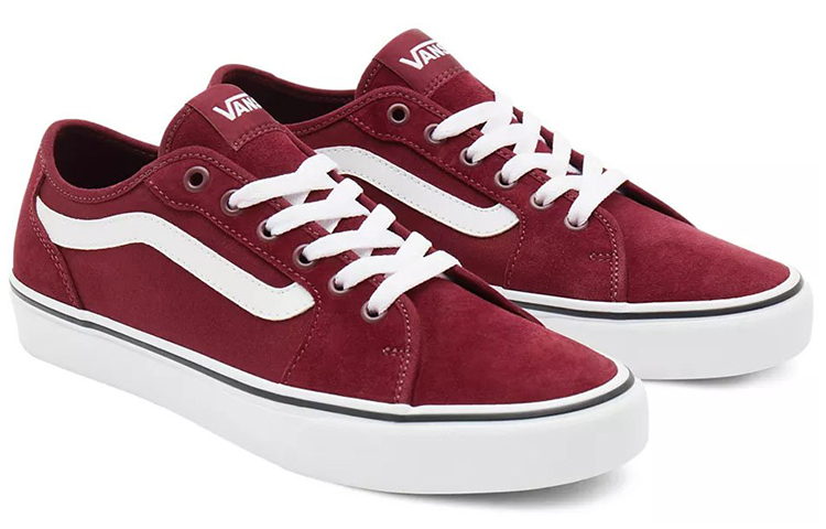 Vans Filmore Casual Fashion Skate Shoes Red купить в интернет-магазине Yoocart с быстрой доставкой по России.