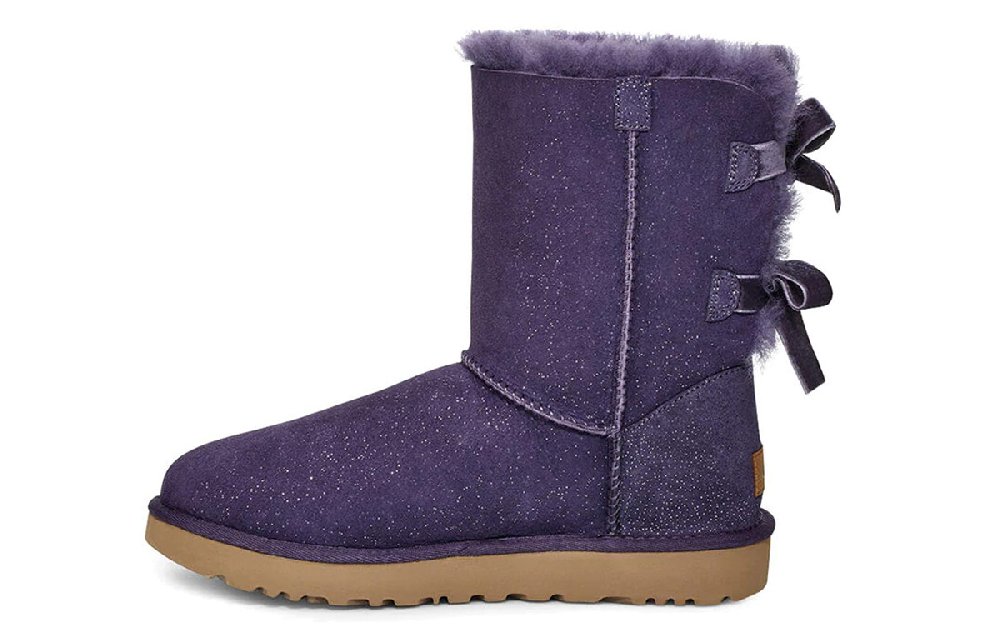UGG Bailey Bow Ii Purple Pink Snow Boots Women's