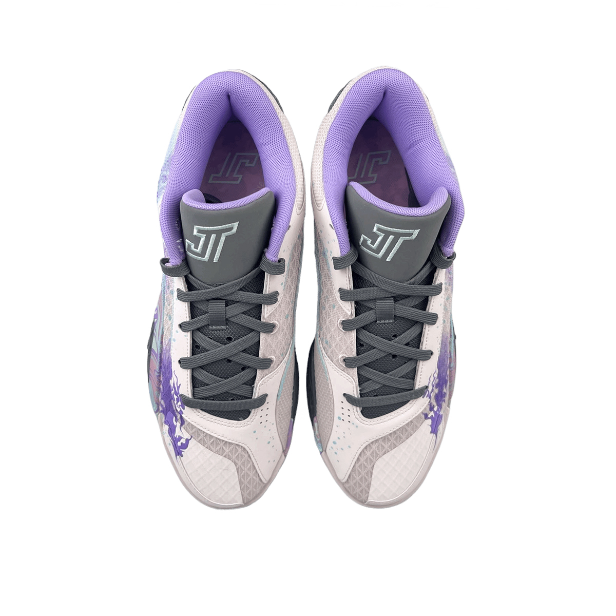 Jordan Tatum 2 Anti-Slip Wear-Resistant Low-Top Basketball Shoes Men's Beige Purple купить в интернет-магазине Yoocart с быстрой доставкой по России.