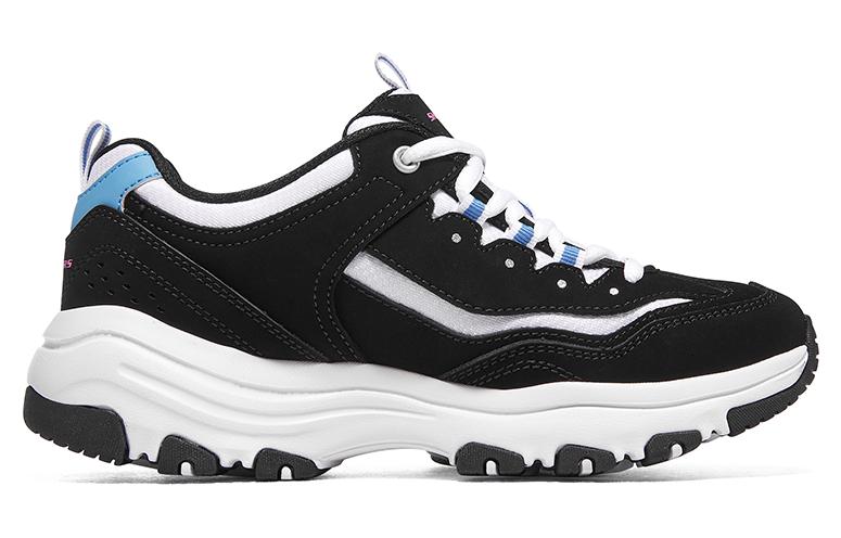 Skechers Oreo Low Top Casual Shoes Women's Black Blue купить в интернет-магазине Yoocart с быстрой доставкой по России.