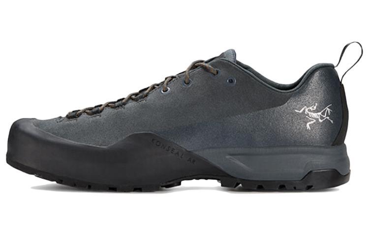 Arcteryx KONSEAL AR Cushioning Anti-Slip Wear-Resistant Breathability Low-Top Running Shoes Men's Coal Ash Gray