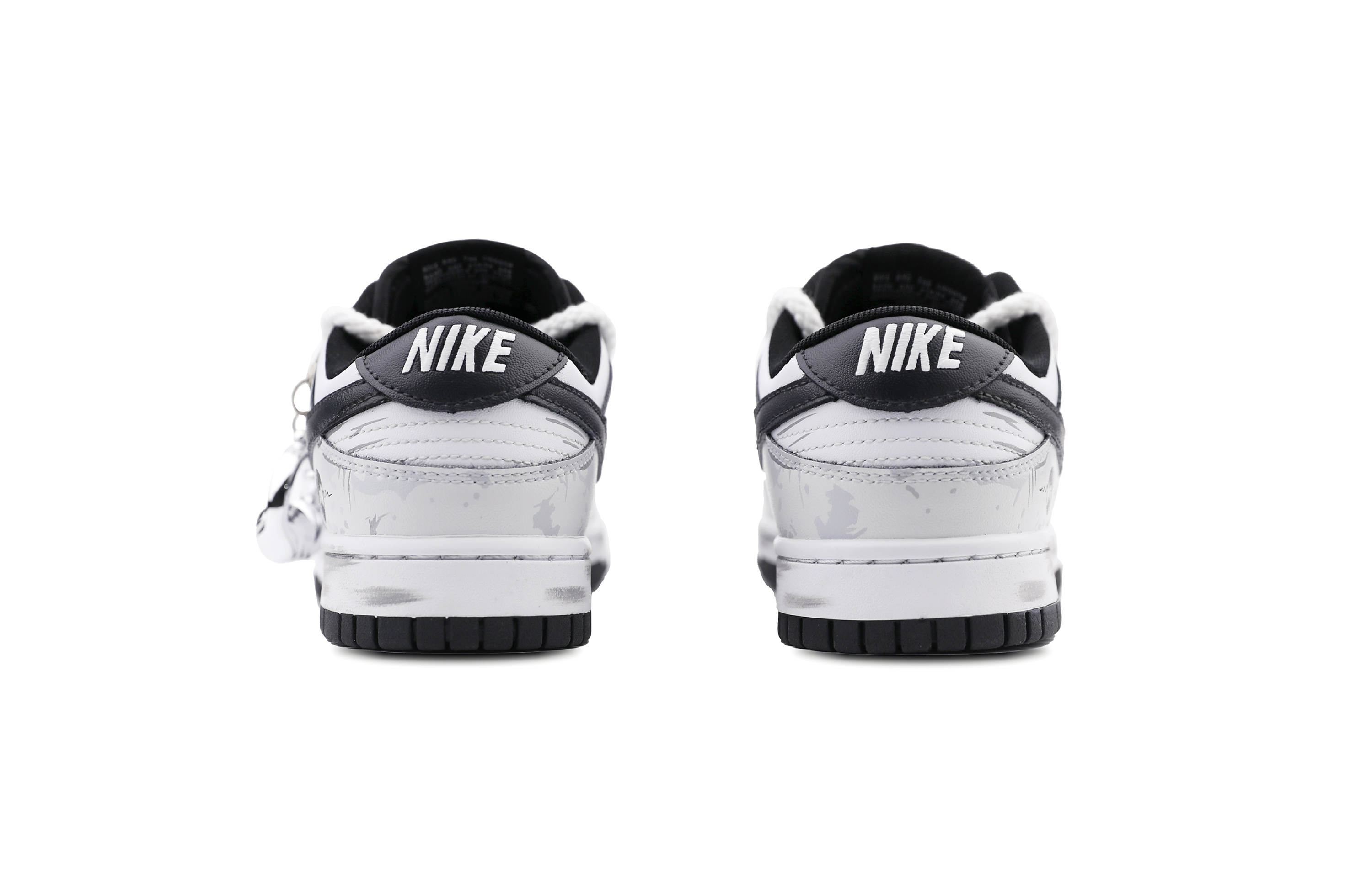 Nike Dunk Low Slip Resistant Low top Skateboard Shoes Unisex Gray White купить в интернет-магазине Yoocart с быстрой доставкой по России.