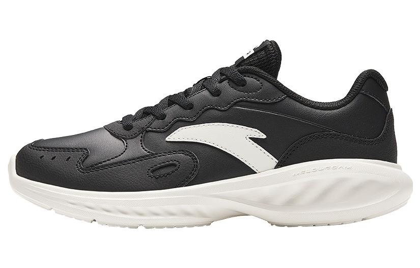 Anta Nebula Abrasion Resistant Low Top Running Shoes Women's Black