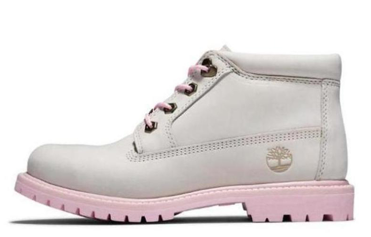 Timberland Women's'ss Nellie Chukka Double Waterproof Boot 'White Pink' Women's