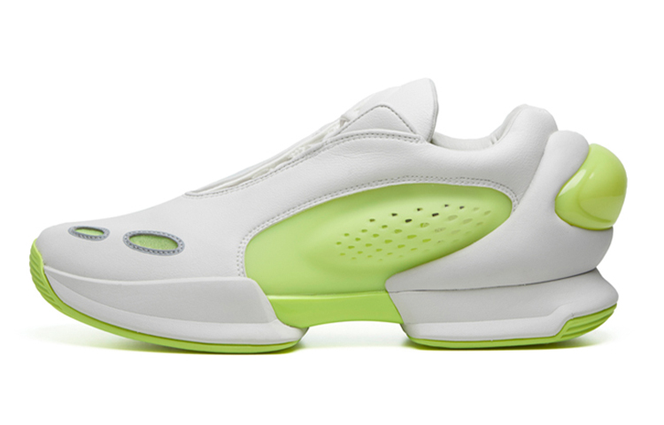 EQLZ EQUALIZER Basketball Shoes Unisex Low top White/Green