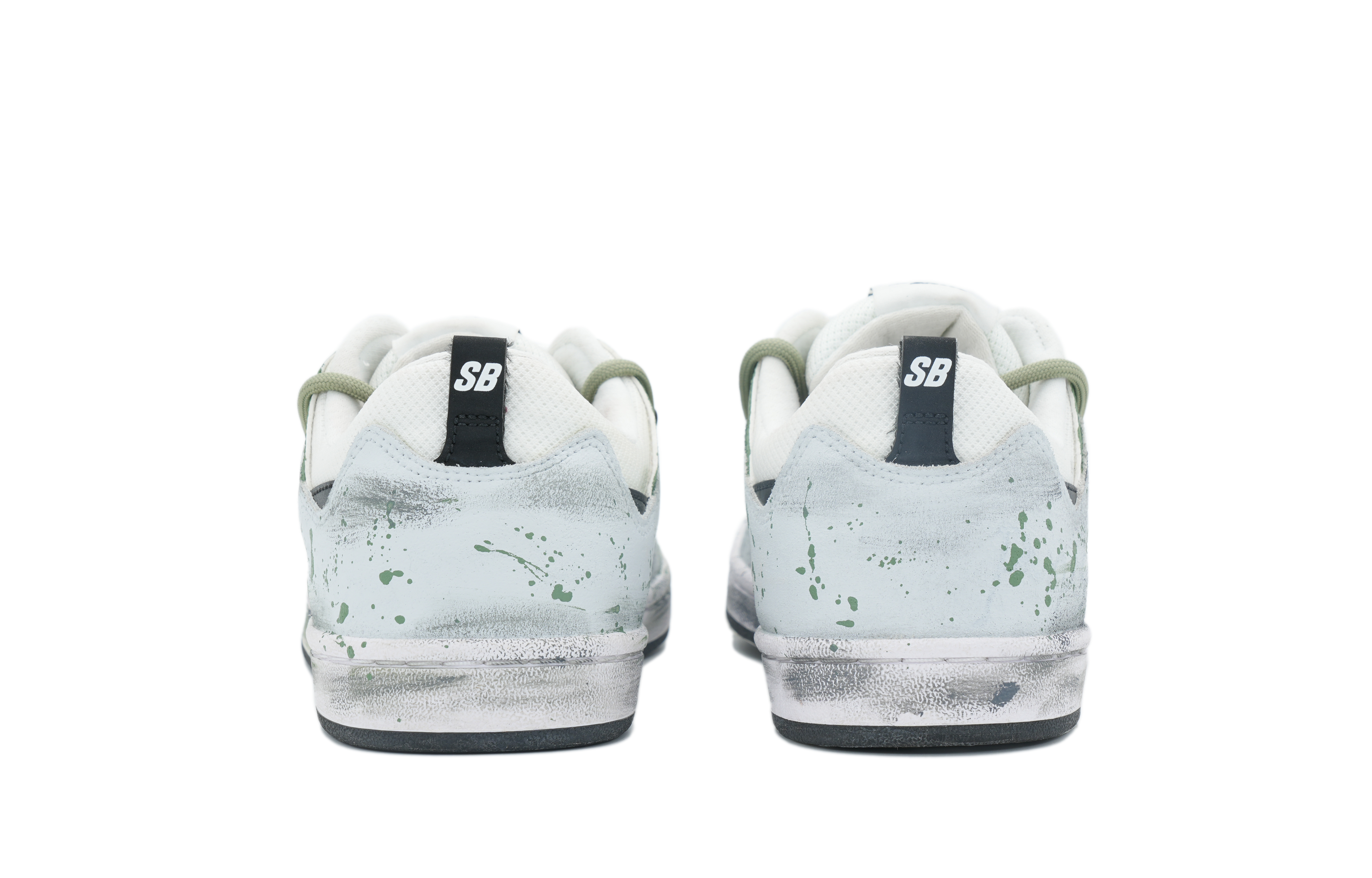 Nike SB Alleyoop Spring Breeze Anti-Slip And Wear-Resistant Lightweight Low-Top Skateboard Shoes Men's White Green купить в интернет-магазине Yoocart с быстрой доставкой по России.