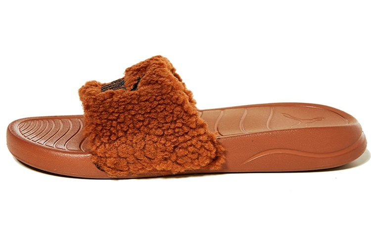 PUMA Popcat 20 Slip Resistant Slide Slippers Unisex Brown