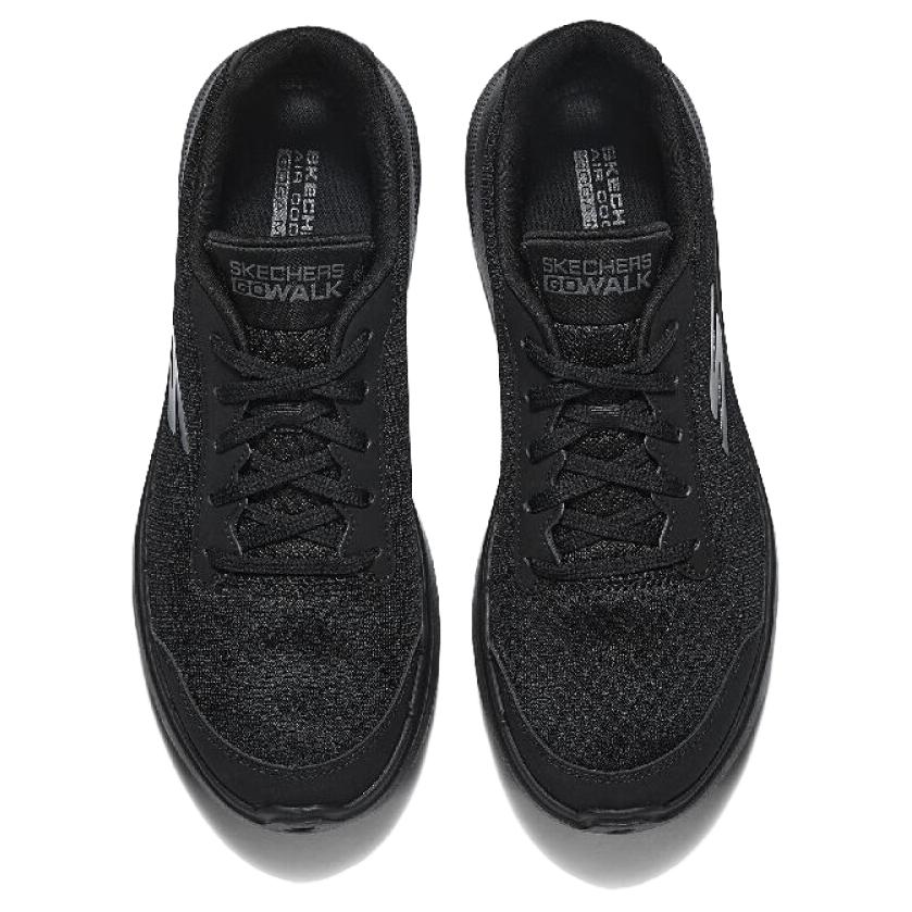 Skechers Go Walk 6 Low Top Casual Shoes Men's Black