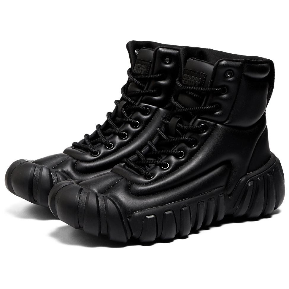 Onitsuka Tiger Dentigre Puff Ankle Boots Unisex Black