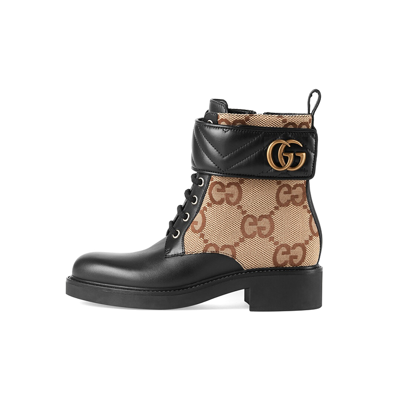 GUCCI Women's Ankle Boot 'Double G Beige' Women's