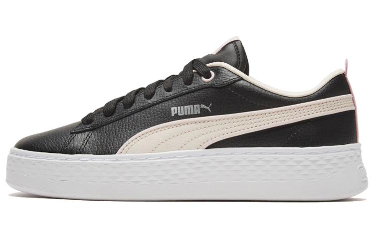 PUMA Smash Platform Piping Black Women's