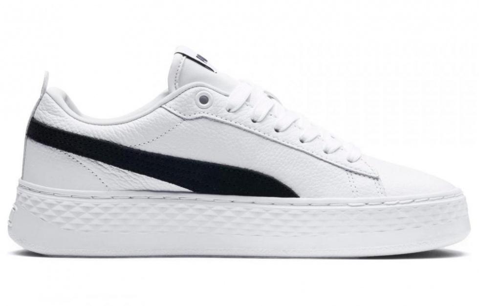 PUMA Smash Platform L 'White Black' Women's купить в интернет-магазине Yoocart с быстрой доставкой по России.