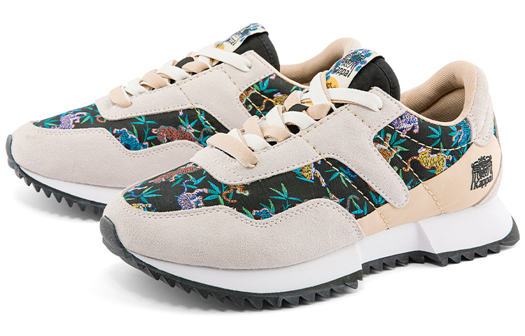 Kappa Year Of The Tiger Collection Abrasion Resistant Coverage Low Top Casual Running Shoes Unisex Black купить в интернет-магазине Yoocart с быстрой доставкой по России.