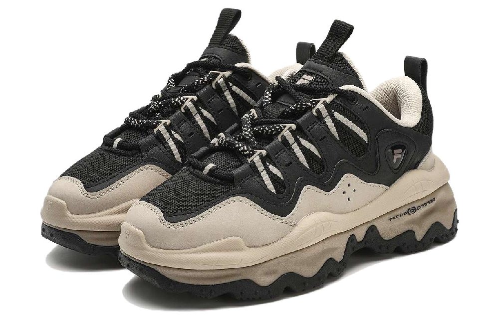 FILA FUSION Qd 96 Dx Sneakers 'Black Beige' Women's